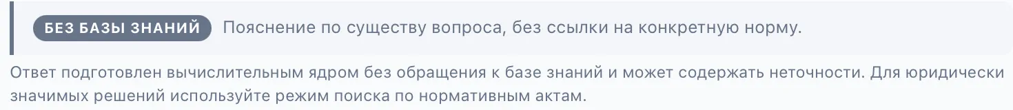 Честность вместо уверенных ошибок